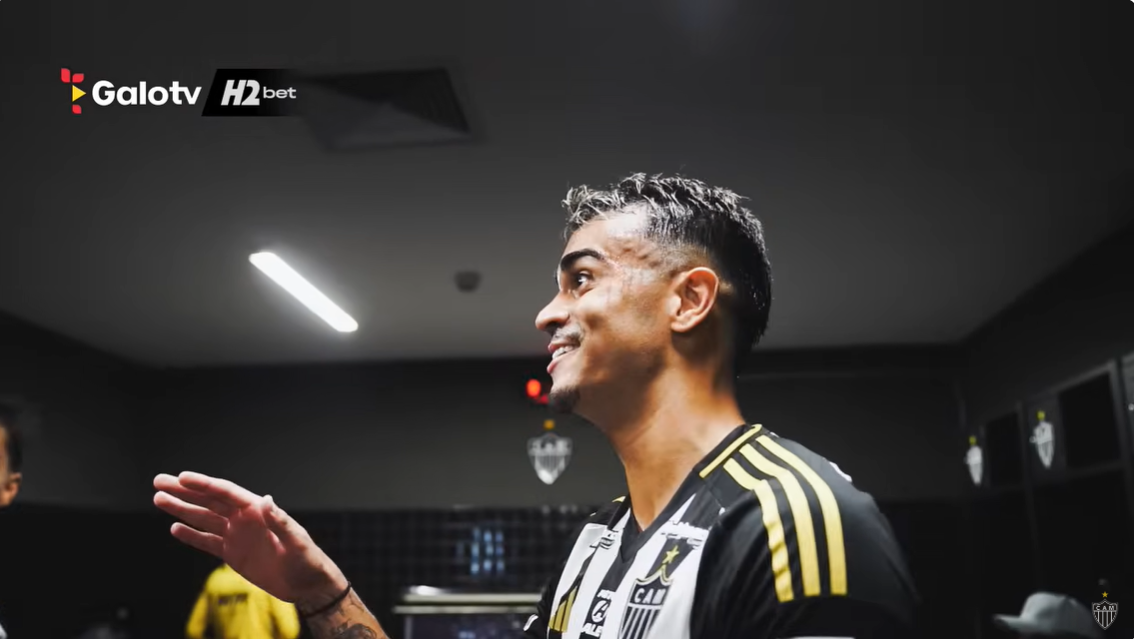 Reinier revela fator da Arena MRV que ajudou no passe de futevôlei em virada do Atlético