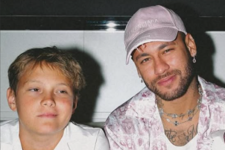 Davi Lucca é o filho mais velho de Neymar