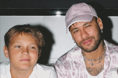 Davi Lucca é o filho mais velho de Neymar