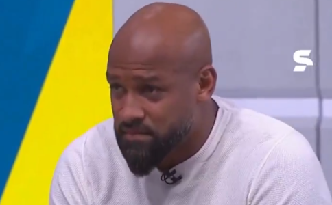 Fellipe Bastos se emocionou ao vivo com a vitória do Vasco sobre o Santos
