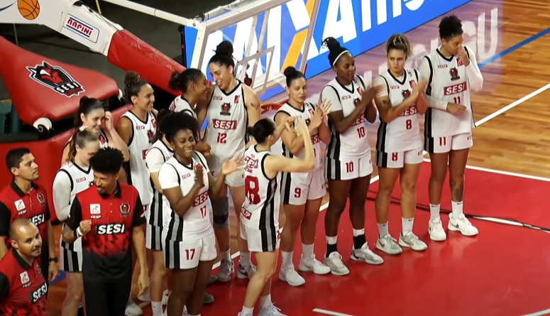 Sesi Araraquara vence Sampaio Corrêa e é tricampeão da Liga de Basquete Feminino