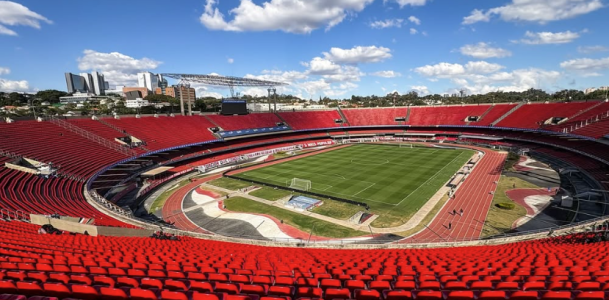 Estádio Morumbi, em São Paulo