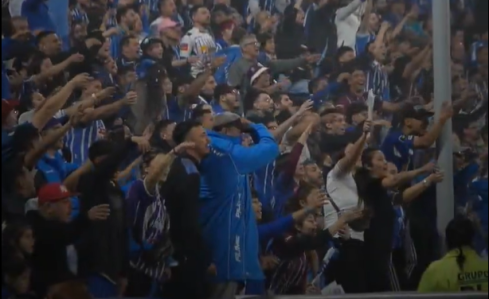 Torcida do Godoy Cruz, adversário do Atlético na Copa Sul-Americana