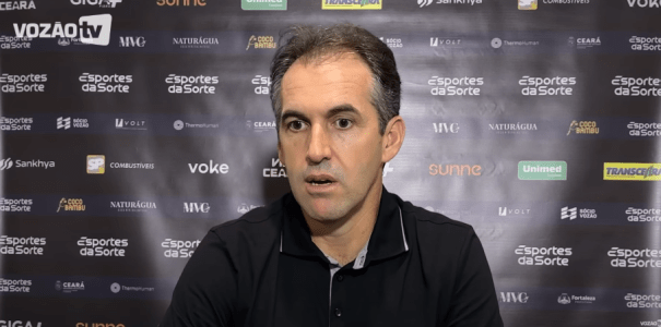 Léo Condé, treinador do Ceará, em entrevista coletiva após a derrota por 1 a 0 para o Bahia