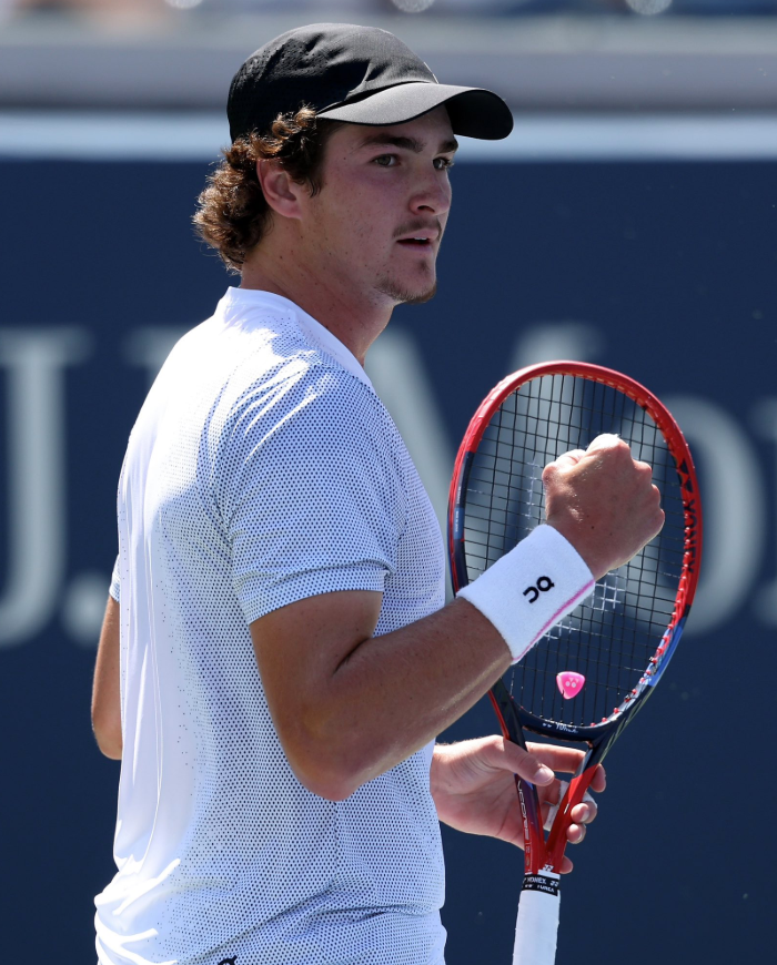 João Fonseca durante US Open 2025