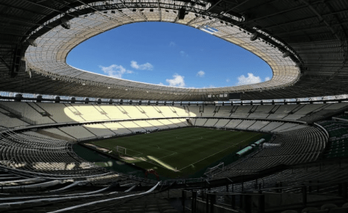 Arena Castelão, em Fortaleza, no Ceará