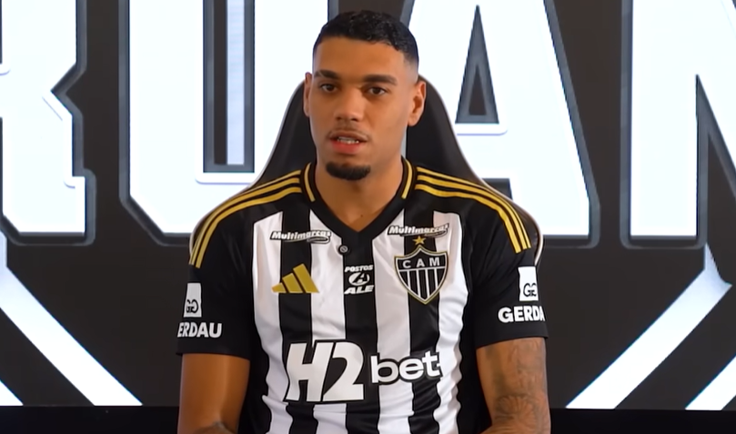 Reforço do Atlético, Ruan revela como mudou de posição no início da carreira