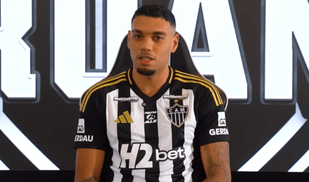 Ruan, novo zagueiro do Atlético