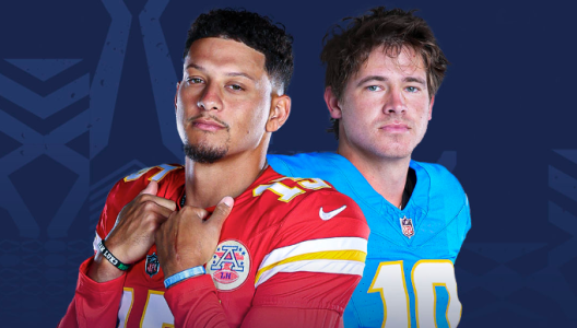 Patrick Mahomes, dos Chiefs, e Justin Herbert, dos Chargers, se enfrentarão no São Paulo Game, na Neo Química Arena, com transmissão da Globo