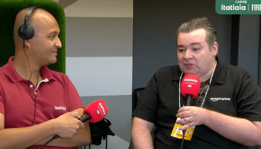 João Vitor Cirilo e Rômulo Mendonça durante a transmissão de Atlético x Cruzeiro, pela Copa do Brasil, na Arena MRV