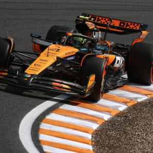 Lando Norris lidera primeiro treino livre do GP da Holanda