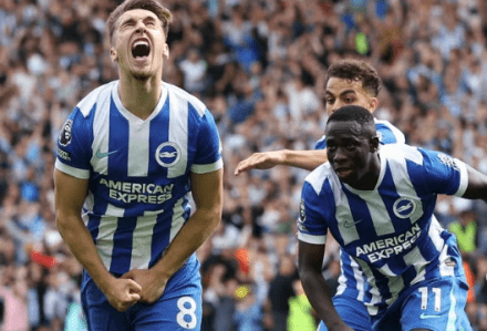 Brighton venceu o Manchester City por 2 a 1, neste domingo (31), pela Premier League