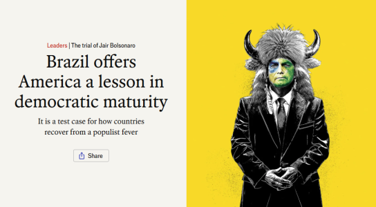 The Economist Bolsonaro