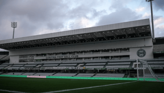 Estádio Couto Pereira, em Curitiba, no Paraná
