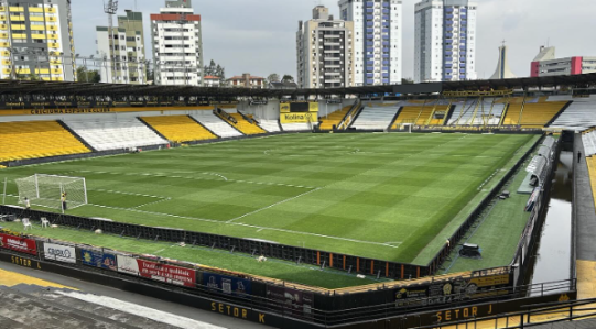 Estádio Heriberto Hulse em Criciúma