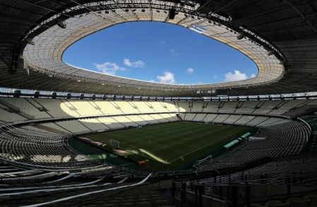 Arena Castelão, em Fortaleza, Ceará