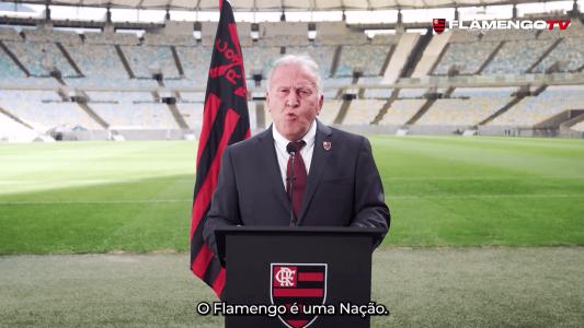 Zico, embaixador do Flamengo, lança campanha para o clube ser reconhecido como nação simbólico-cultural