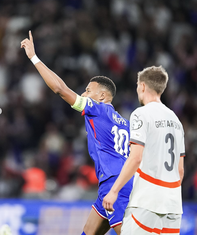 Mbappé supera Thierry Henry e alcança marca importante pela Seleção Francesa