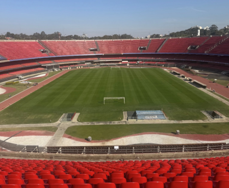 Estádio Morumbi, em São Paulo