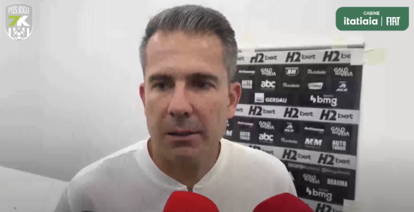 Victor Bagy, diretor de futebol do Atlético, após duelo com Botafogo