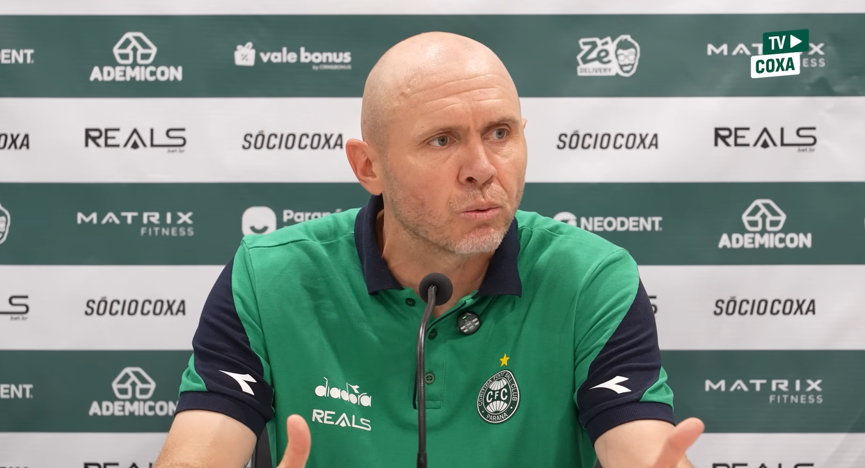 Mozart desabafa após chances perdidas pelo Coritiba na derrota para o América