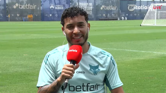 William, lateral-direito do Cruzeiro, em entrevista à Itatiaia