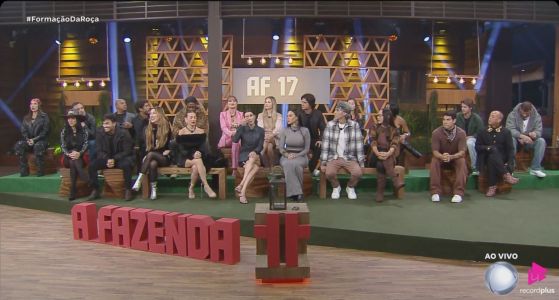 Participantes de A Fazenda 17 formam a primeira Roça da temporada