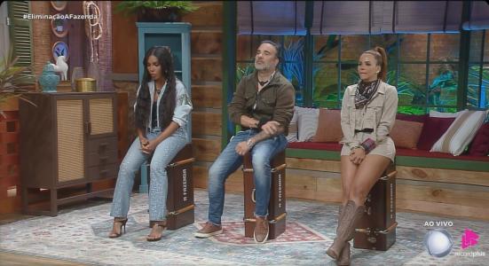 Carol, Fabiano e Gabily se enfrentaram na primeira Roça