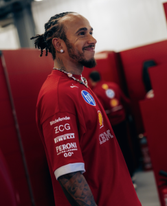 Lewis Hamilton, piloto da Ferrari