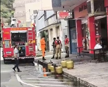 Incêndio Restaurante Timóteo