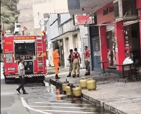 Incêndio Restaurante Timóteo