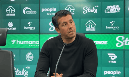 Técnico do Juventude, Thiago Carpini projetou confronto contra o Atlético