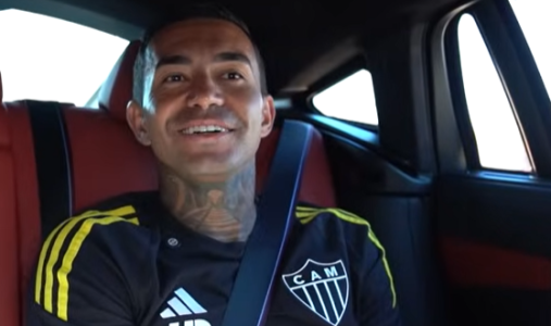 Dudu, atacante do Atlético, em entrevista à GaloTV
