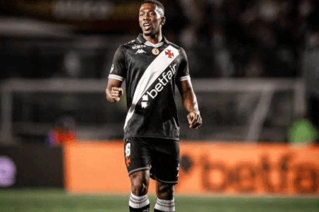 Cuesta está fora do duelo do Vasco contra o Palmeiras