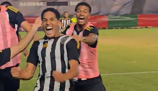 Herói da classificação do Atlético sobre o Flamengo no Brasileiro Sub-17 homenageia Hulk