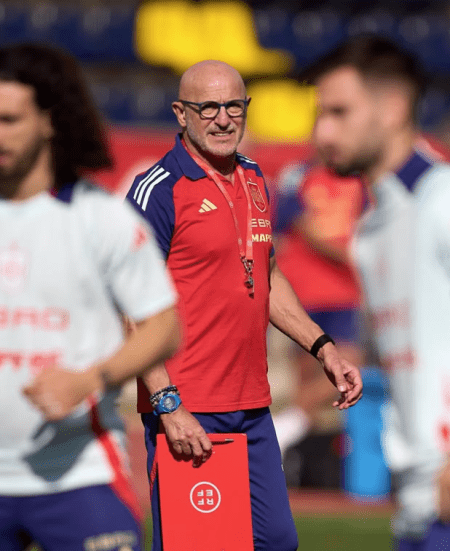 Luis de la Futente, treinador da Seleção Espanhola