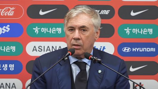 Carlo Ancelotti, técnico da Seleção Brasileira