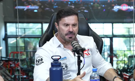 Renato Cariani, durante reação à live do Mr. Olympia