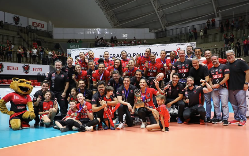 Superliga Feminina 2025/2026: após vice-campeonato, Sesi Bauru busca primeiro título
