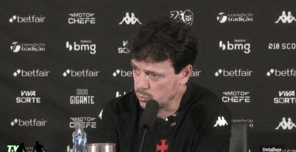 Fernando Diniz, treinador do Vasco