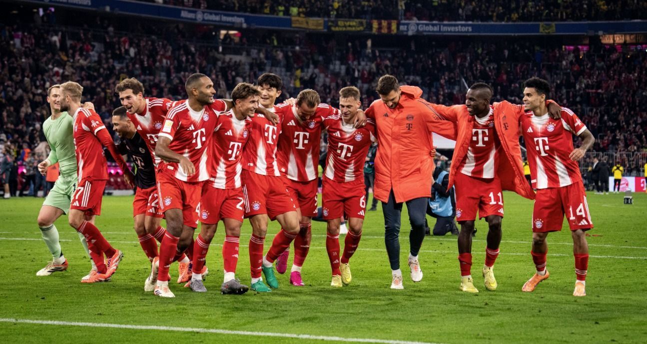 Bayern de Munique vence Borussia Dortmund e se mantém 100% no Alemão