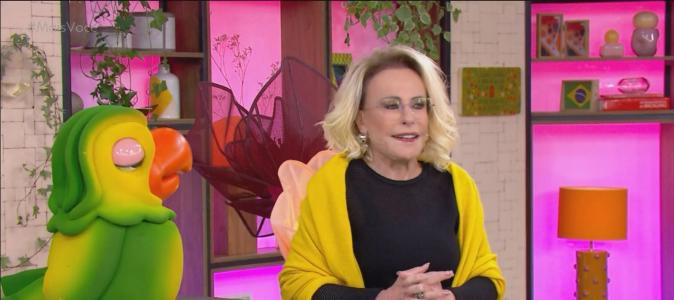 Ana Maria Braga e Louro Mané