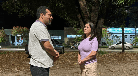 Rosângela Reis e vereador Ley do Trânsito em Ipatinga