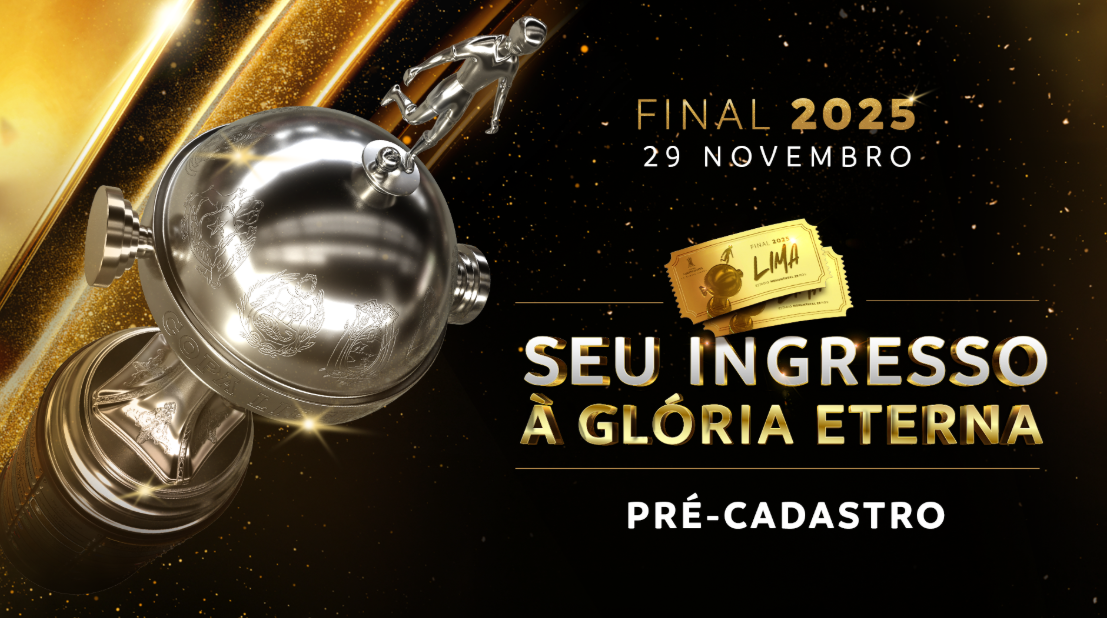 Conmebol abre pré-inscrições para venda de ingressos para final da Libertadores
