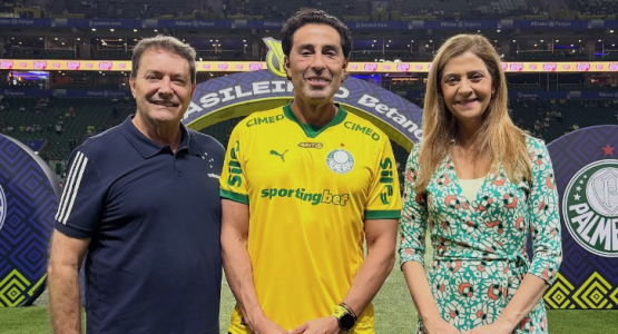 Pedro Lourenço, João Adibe Marques e Leila Pereira