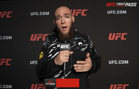 Valter Walker, lutador da divisão dos pesados do UFC