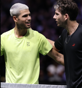 Alcaraz é derrotado por Cameron Norrie em Paris