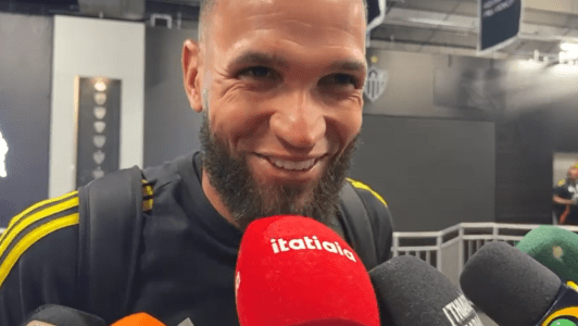 Everson, do Atlético, em entrevista após à classificação na Copa Sul-Americana