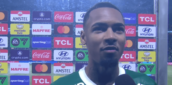 Allan, meia-atacante do Palmeiras