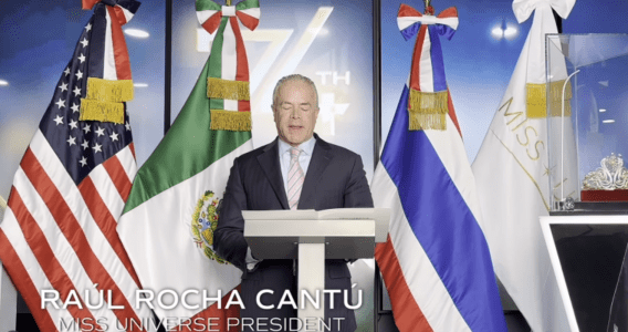 Raúl Rocha, presidente do Miss Universo